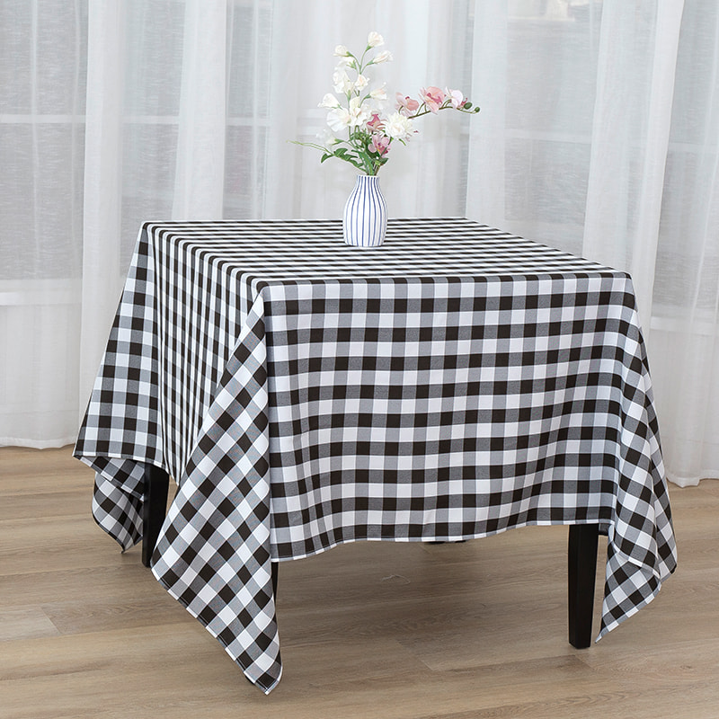 70x70 '' Picnic Party Rectangle Plaid forged tableths